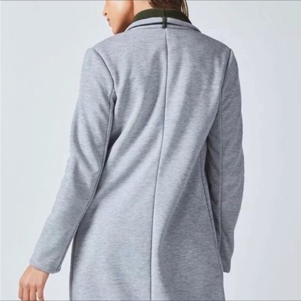 Fabletics Moscow Fleeced-Lined Open Cardigan Gray… - image 4